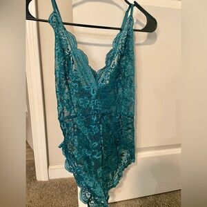 Teal bodysuit